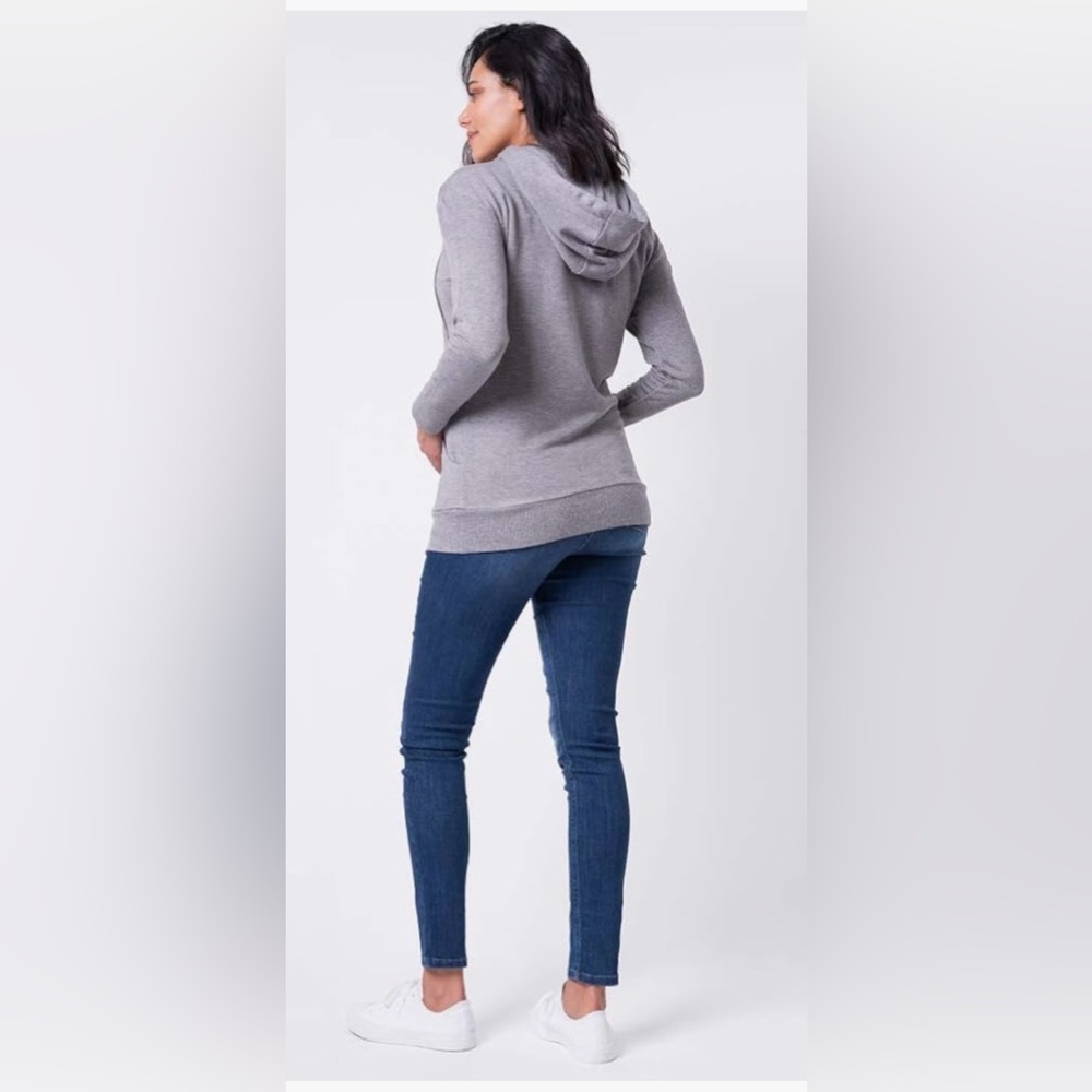 Seraphine Maternity & Nursing Hoodie Pernella Grey size XL - Picture 10 of 15